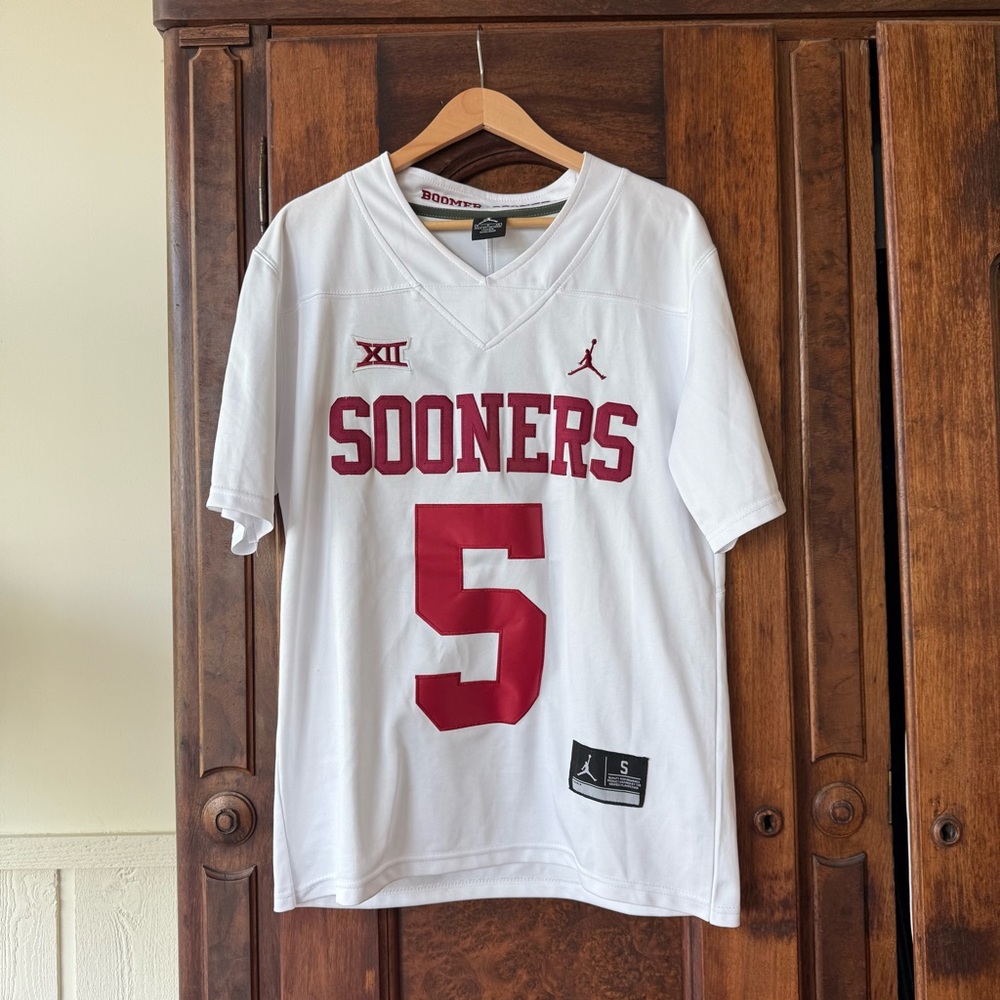 Oklahoma Sooners White Jersey